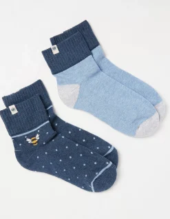 Women FatFace View All|2 Pack Bee Outdoor Boot Socks