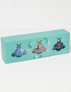 Women FatFace View All|3 Pack Bee Socks In A Box