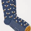 Women FatFace View All|1 Pack Bee Stripe Socks