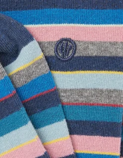Men FatFace View All|1 Pack Bruce Stripe Socks