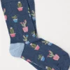 Women FatFace View All|1 Pack Cactus Socks