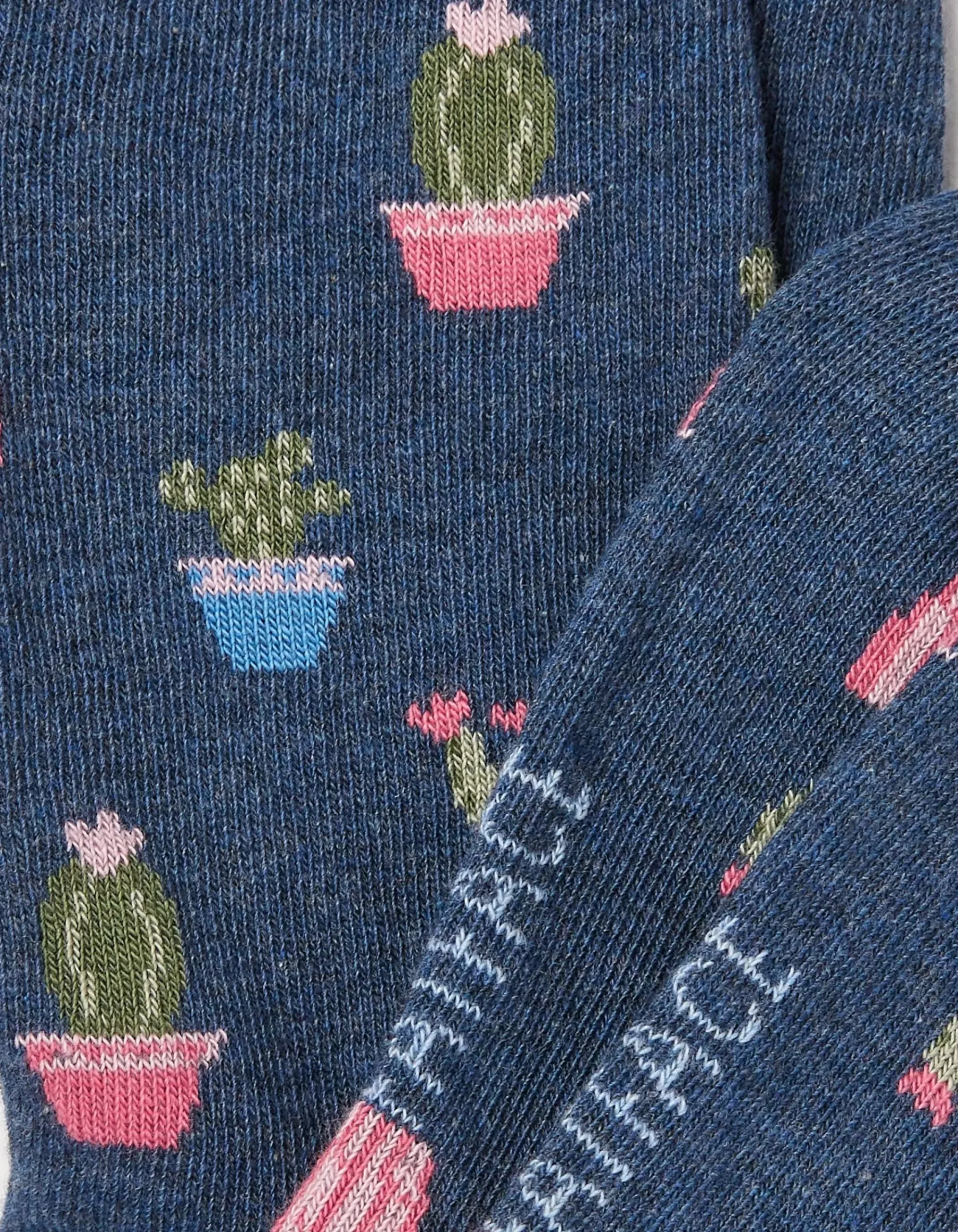 Women FatFace View All|1 Pack Cactus Socks