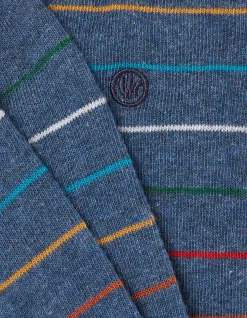 Men FatFace View All|1 Pack Charlie Fine Stripe Socks