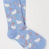 Women FatFace View All|1 Pack Chicken Socks