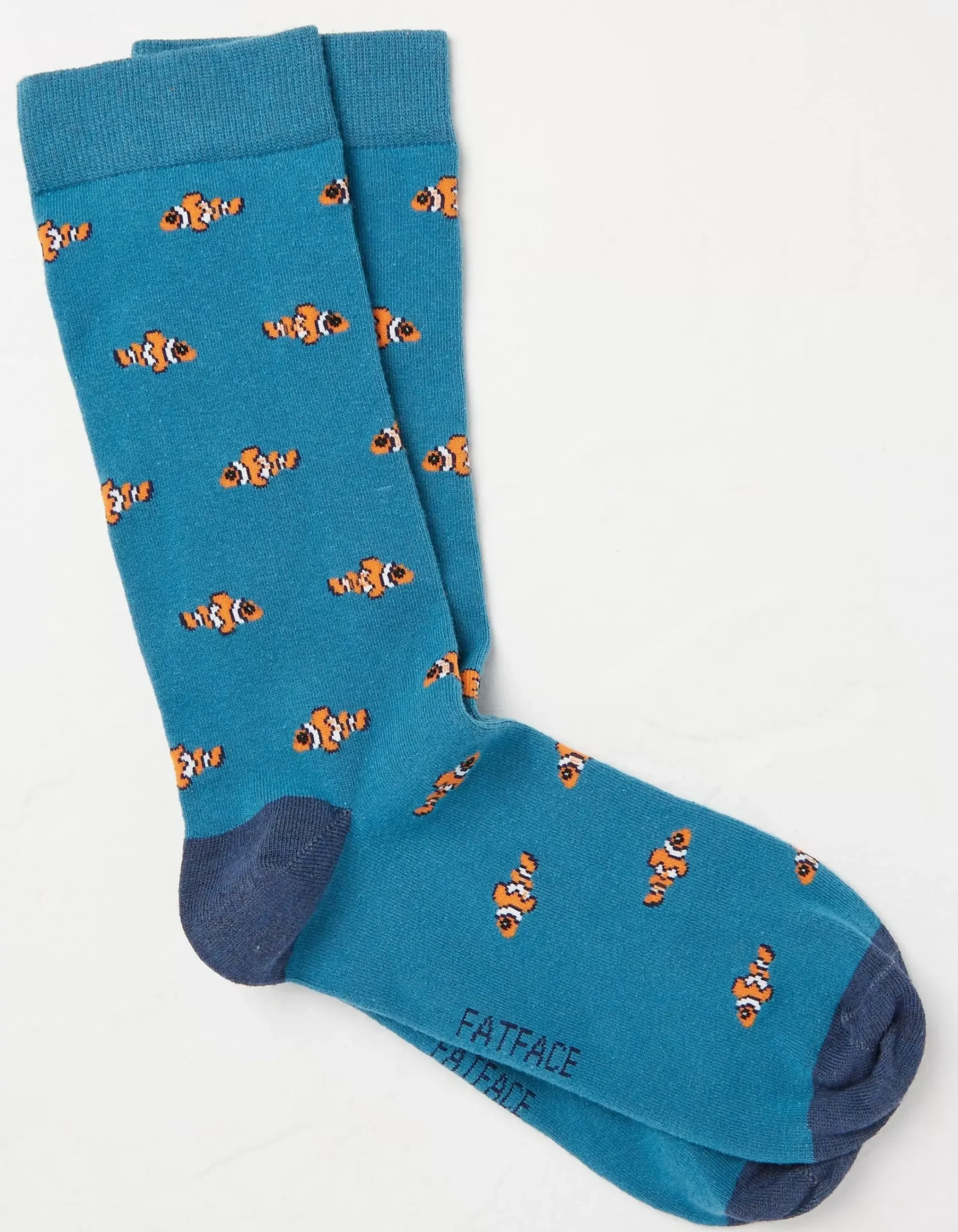 Men FatFace View All|1 Pack Clownfish Socks