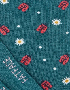 Women FatFace View All|1 Pack Ditsy Ladybird Socks