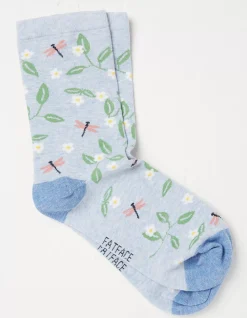 Women FatFace View All|1 Pack Dragonfly Socks