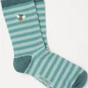 Women FatFace View All|1 Pack Embroidered Bee Stripe Socks