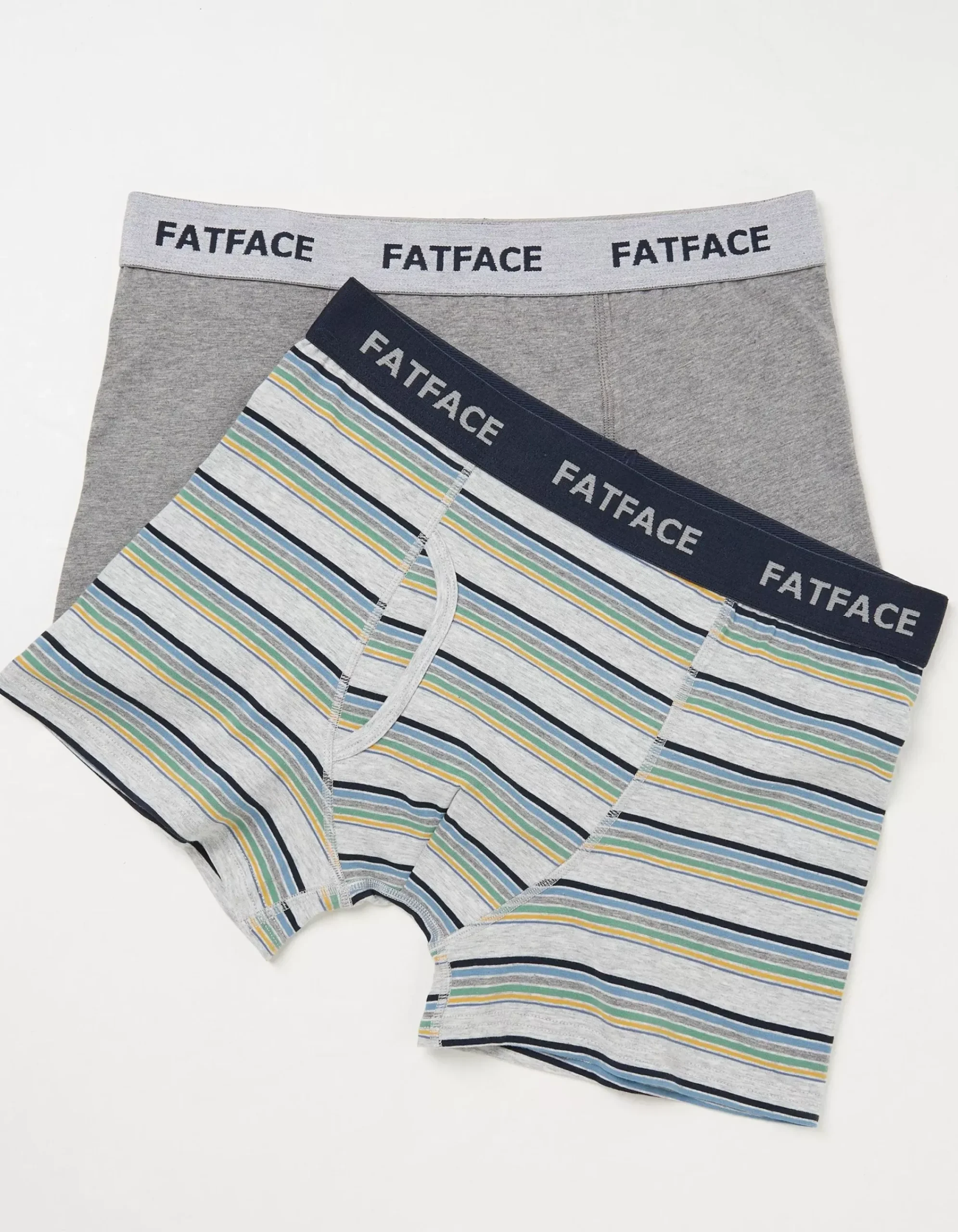 Men FatFace View All|2 Pack Eype Stripe Boxers