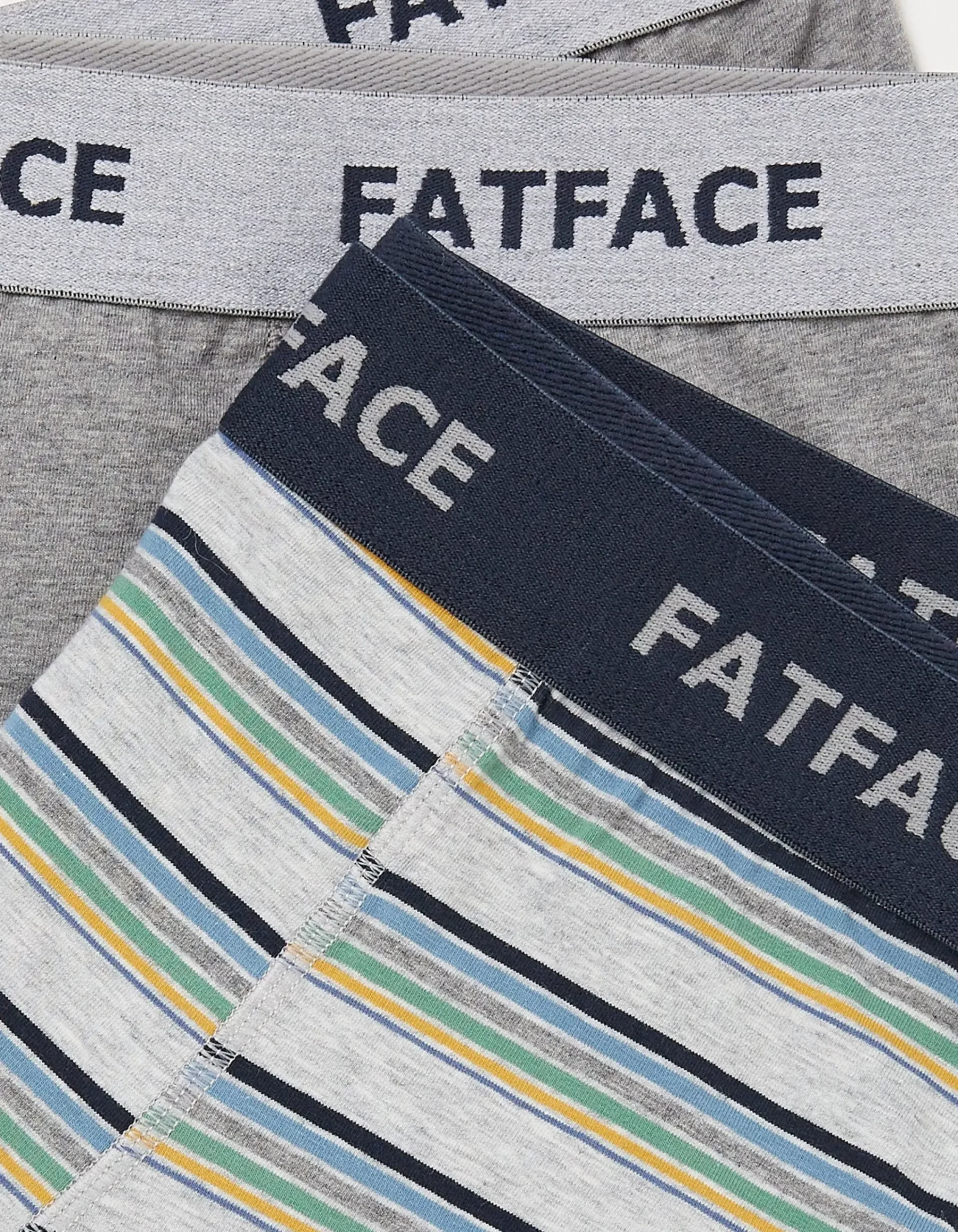Men FatFace View All|2 Pack Eype Stripe Boxers