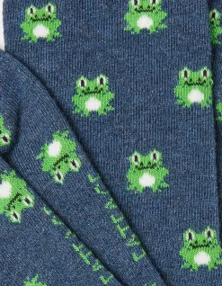Men FatFace View All|1 Pack Frog Socks