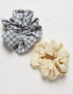 Women FatFace View All|2 Pack Gingham Scrunchie
