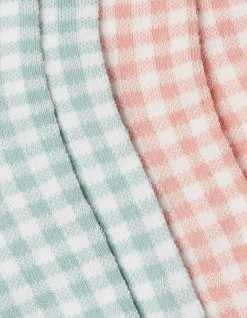 Women FatFace View All|2 Pack Gingham Socks