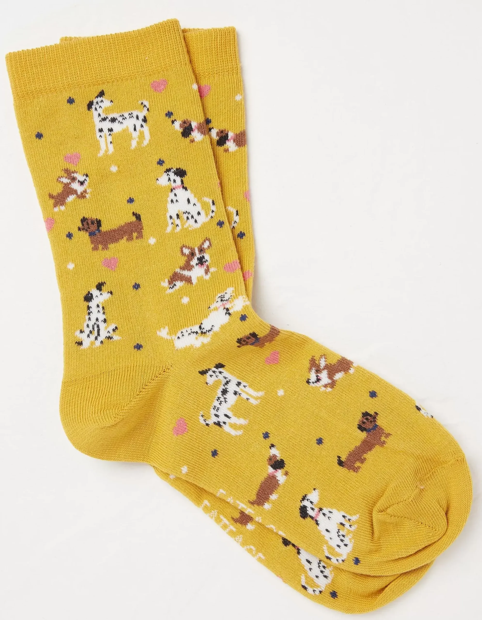 Women FatFace View All|1 Pack Happy Dogs Socks