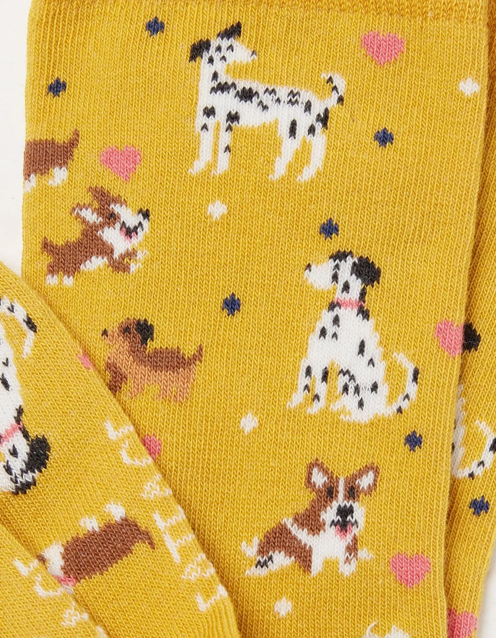 Women FatFace View All|1 Pack Happy Dogs Socks