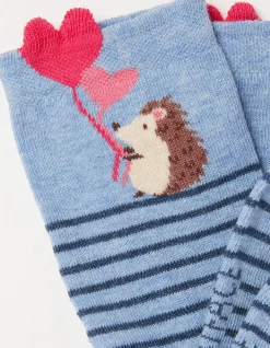 Women FatFace View All|1 Pack Hedgehog Balloon Socks