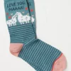 Women FatFace View All|1 Pack Love You Ma Socks