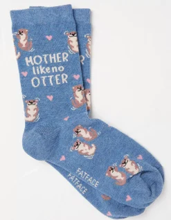 Women FatFace View All|1 Pack Mother Like No Otter Socks