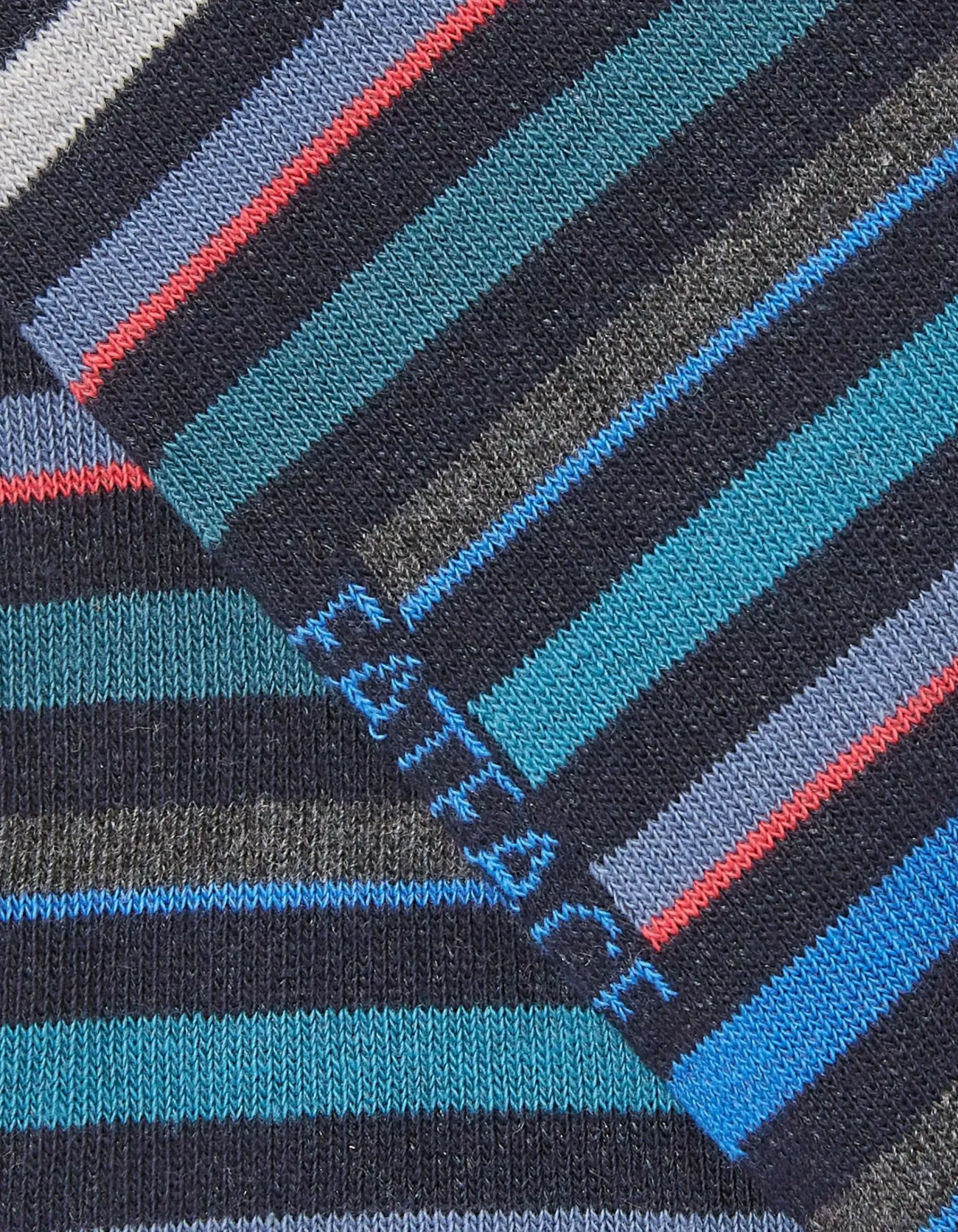 Men FatFace View All|1 Pack Oscar Stripe Trainer Socks