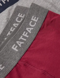 Men FatFace View All|2 Pack Plain Boxers