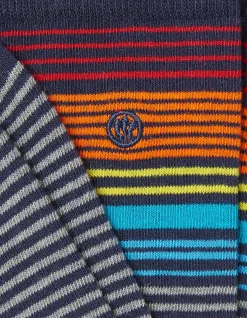 Men FatFace View All|1 Pack Pop Stripe Socks