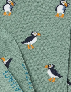 Men FatFace View All|1 Pack Puffin Socks