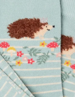 Women FatFace View All|1 Pack Queen Hedgehog Socks