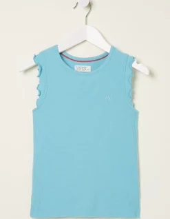 Girls FatFace View All|3 Pack Rib Jersey Vests