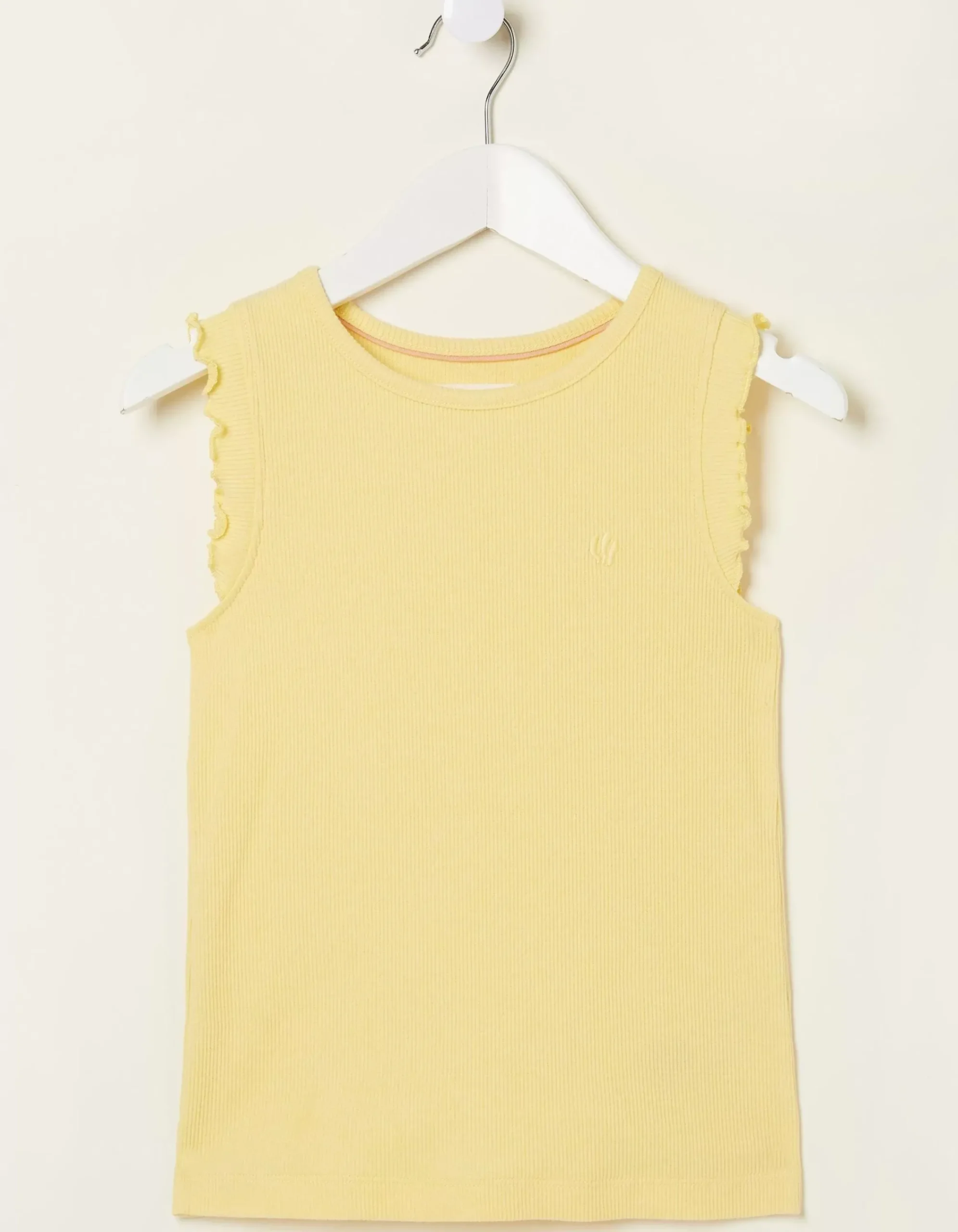 Girls FatFace View All|3 Pack Rib Jersey Vests