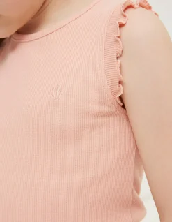 Girls FatFace View All|3 Pack Rib Jersey Vests