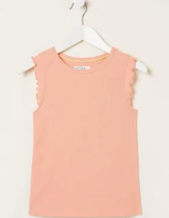 Girls FatFace View All|3 Pack Rib Jersey Vests