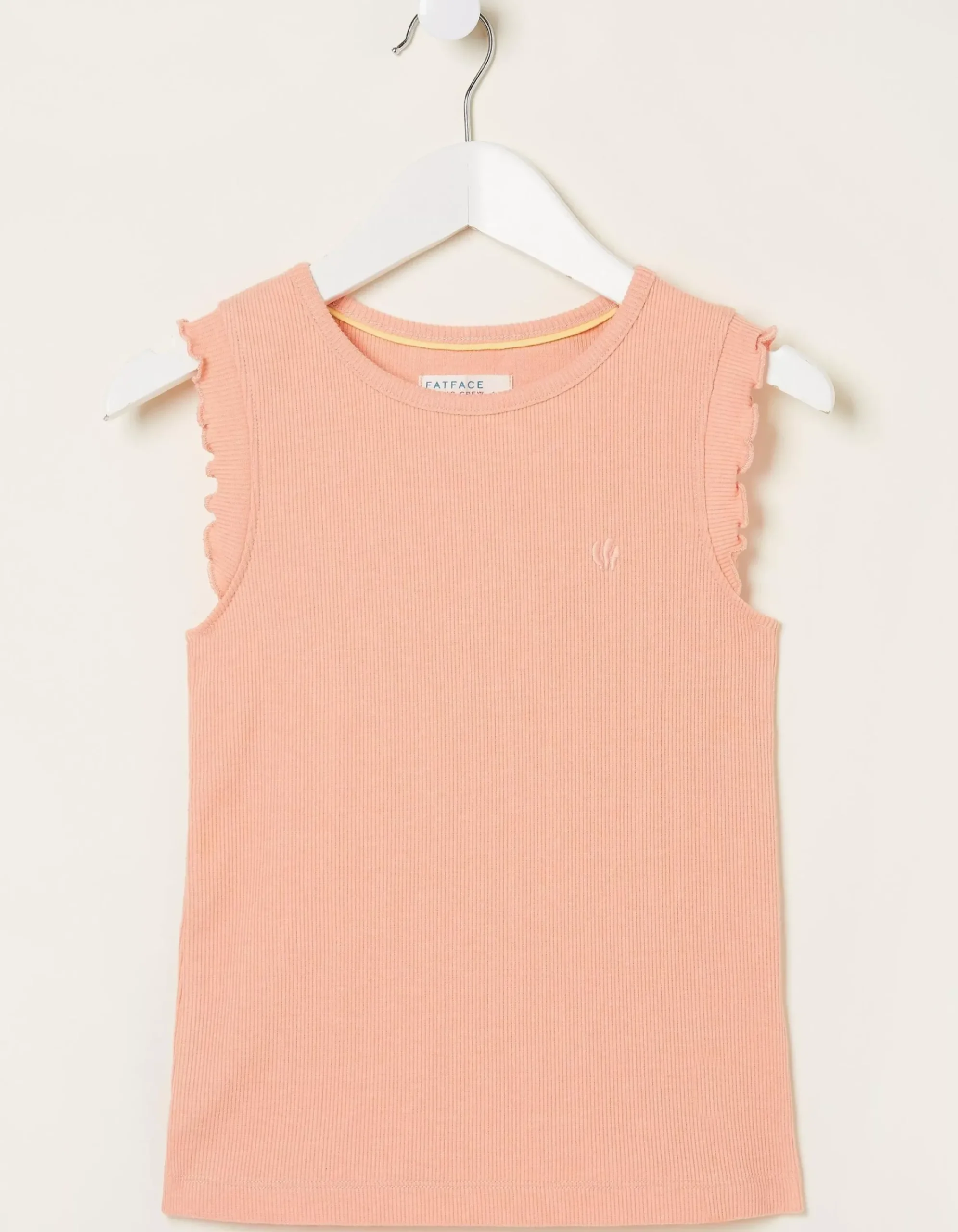 Girls FatFace View All|3 Pack Rib Jersey Vests