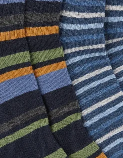 Men FatFace View All|2 Pack Short Outdoor Socks