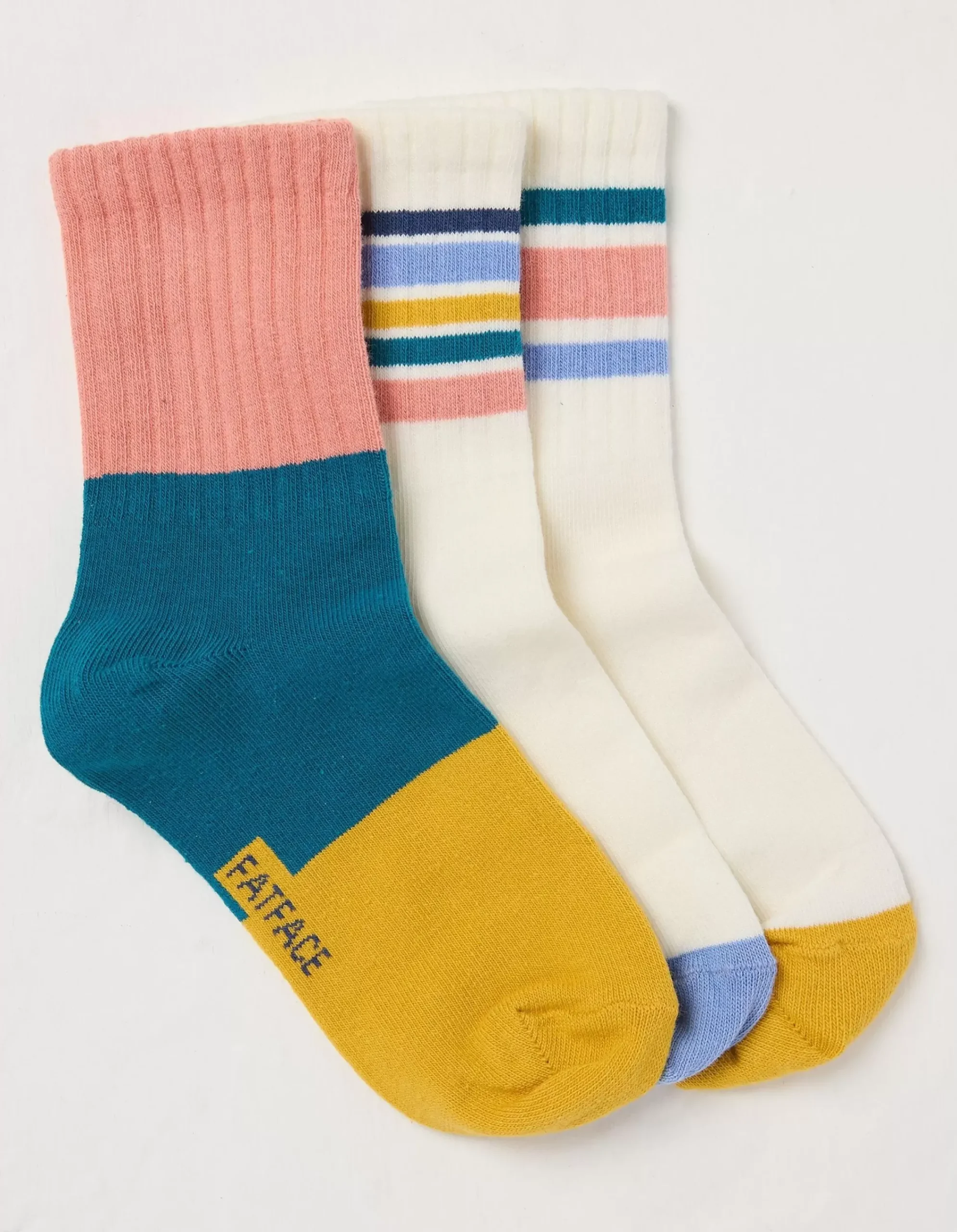 Kids FatFace View All|3 Pack Sport Socks