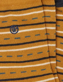 Men FatFace View All|1 Pack Stuart Fine Stripe Socks