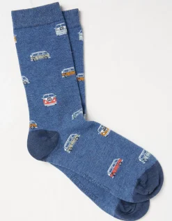 Men FatFace View All|1 Pack Vw Camper Socks