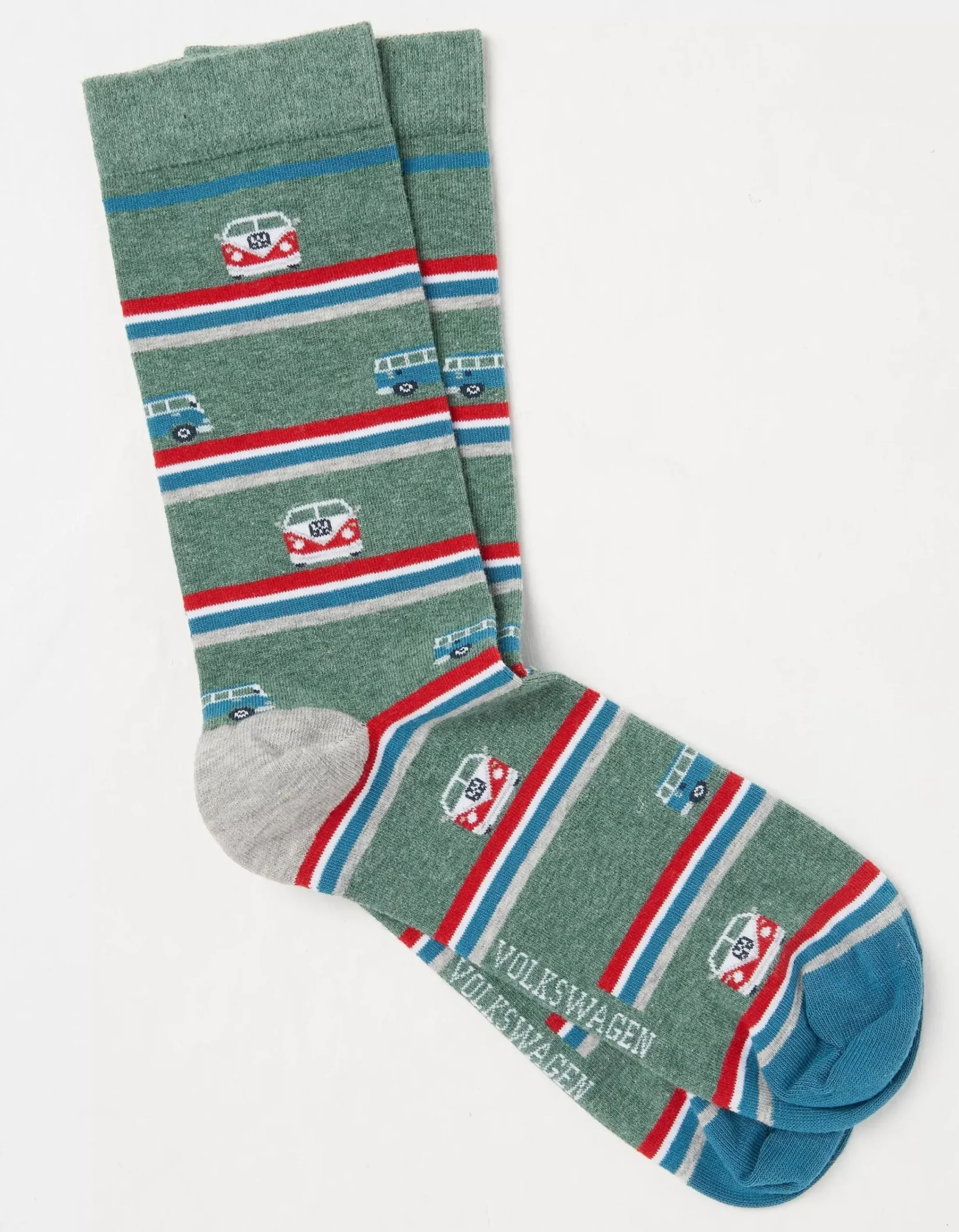 Men FatFace View All|1 Pack Vw Camper Stripe Socks