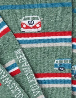 Men FatFace View All|1 Pack Vw Camper Stripe Socks
