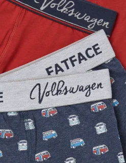Men FatFace View All|2 Pack Vw Surf Camper Boxers