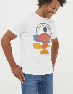 Men FatFace View All|Abstract Landscape T-Shirt