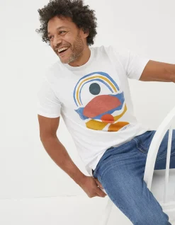 Men FatFace View All|Abstract Landscape T-Shirt