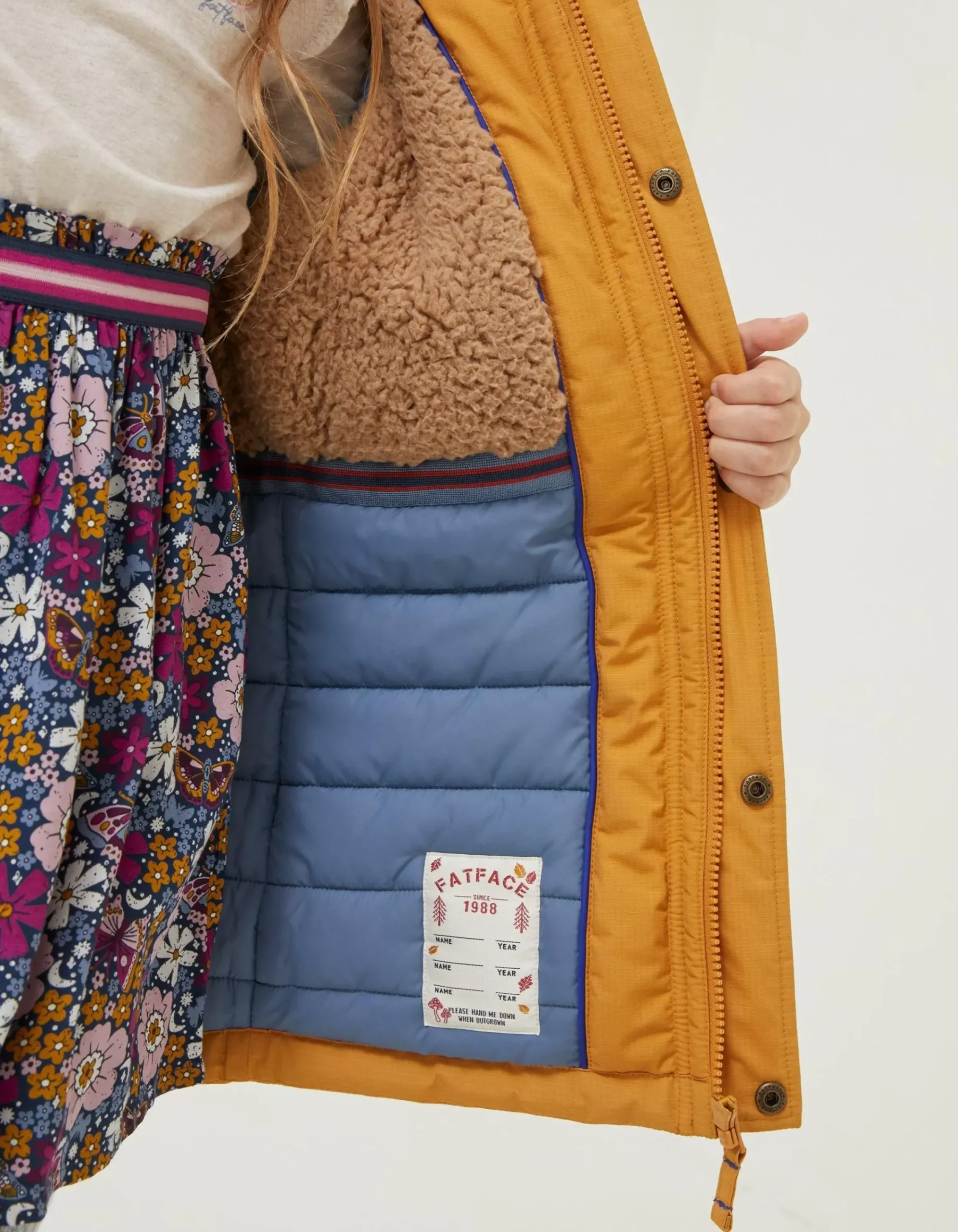 Girls FatFace View All|Addison Waterproof Parka