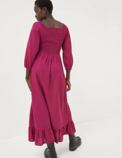 Women FatFace View All|Adele Shirred Midi Dress