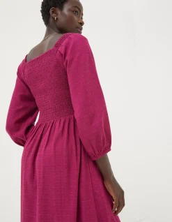 Women FatFace View All|Adele Shirred Midi Dress