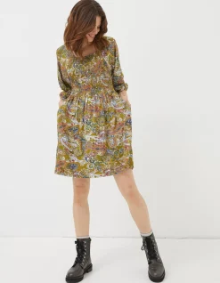 Women FatFace View All|Adeline Prairie Paisley Dress