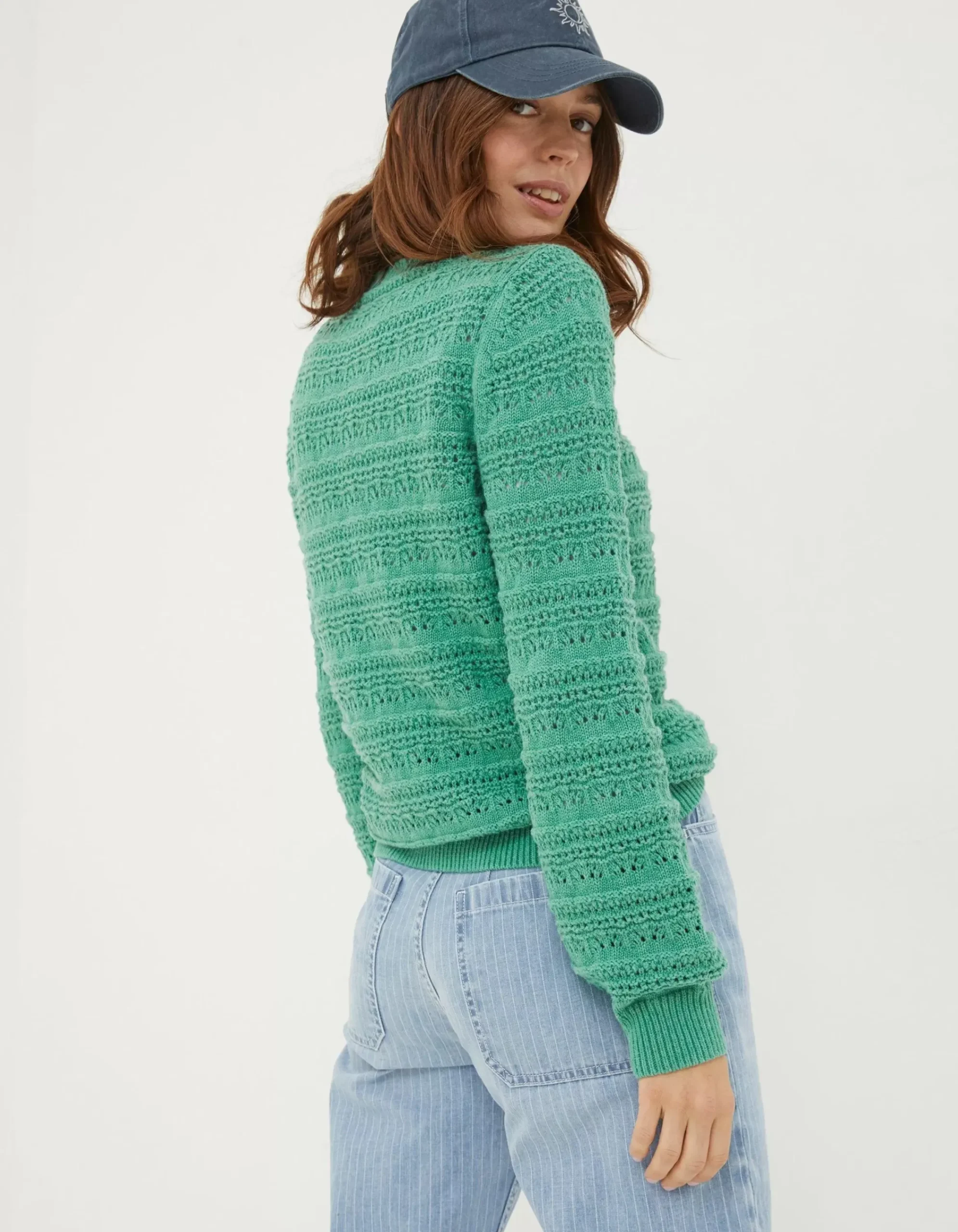 Women FatFace Knitwear|Adrinenna Crew Neck Jumper