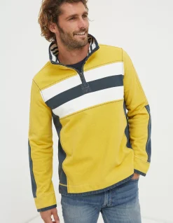 Men FatFace View All|Airlie Chest Stripe Sweatshirt