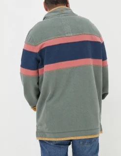 Men FatFace Sweatshirts & Hoodies|Airlie Chest Stripe Sweatshirt