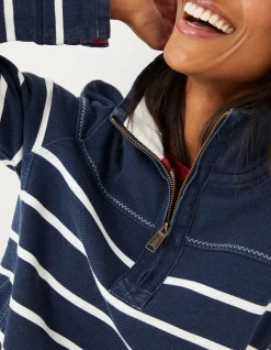 Women FatFace Sweatshirts & Hoodies|Airlie Classic Breton Sweatshirt