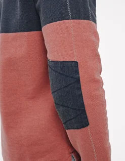Men FatFace Sweatshirts & Hoodies|Airlie Colour Block Sweatshirt